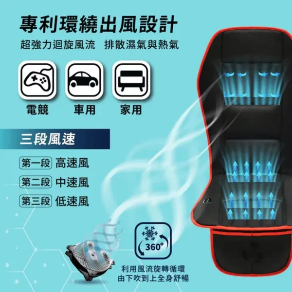 涼峰按摩車用墊 - Tokuyo TH-273